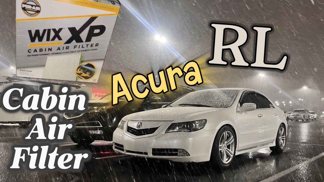 KB2: Acura RL How to Replace Cabin Air Filter!