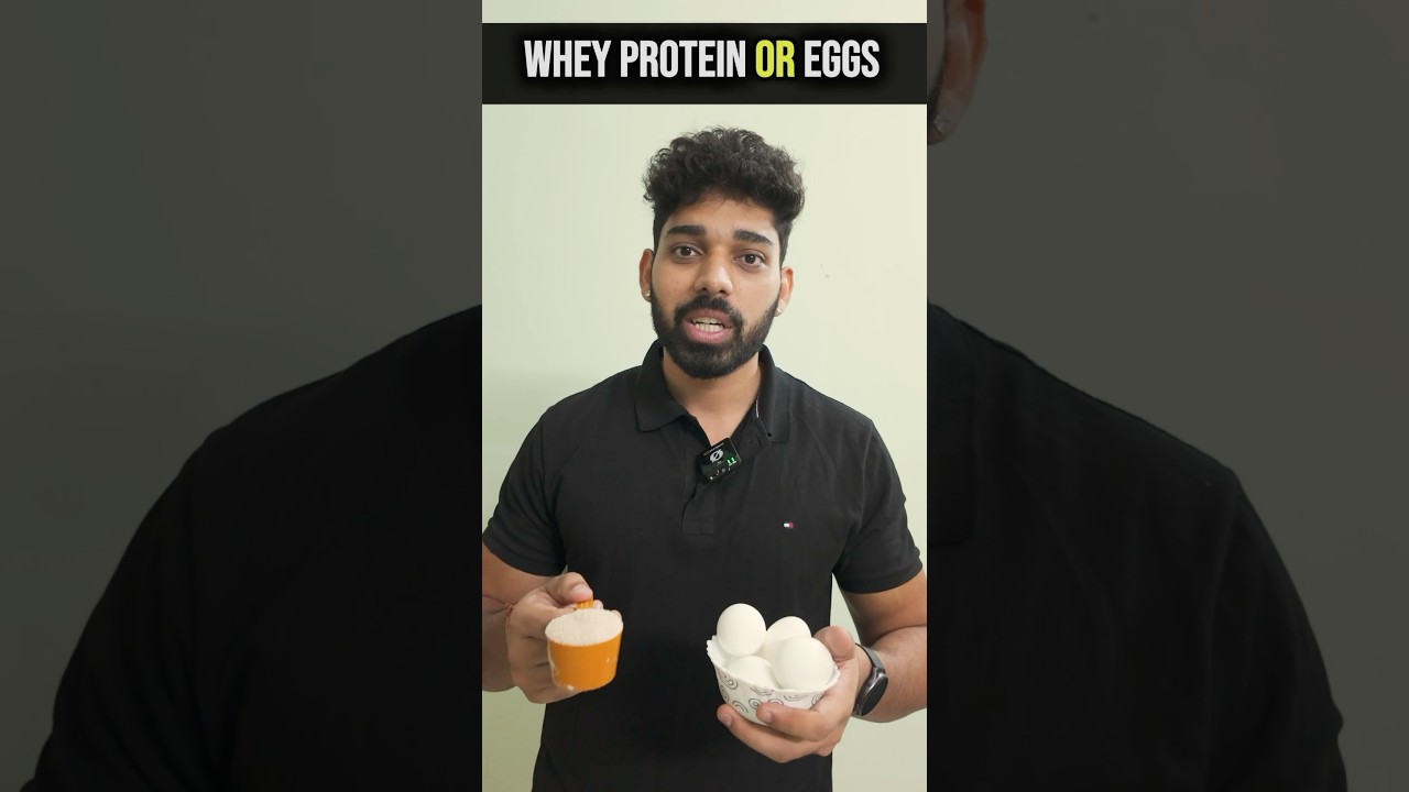 Whey Protein vs Eggs - Which is BETTER? #shorts