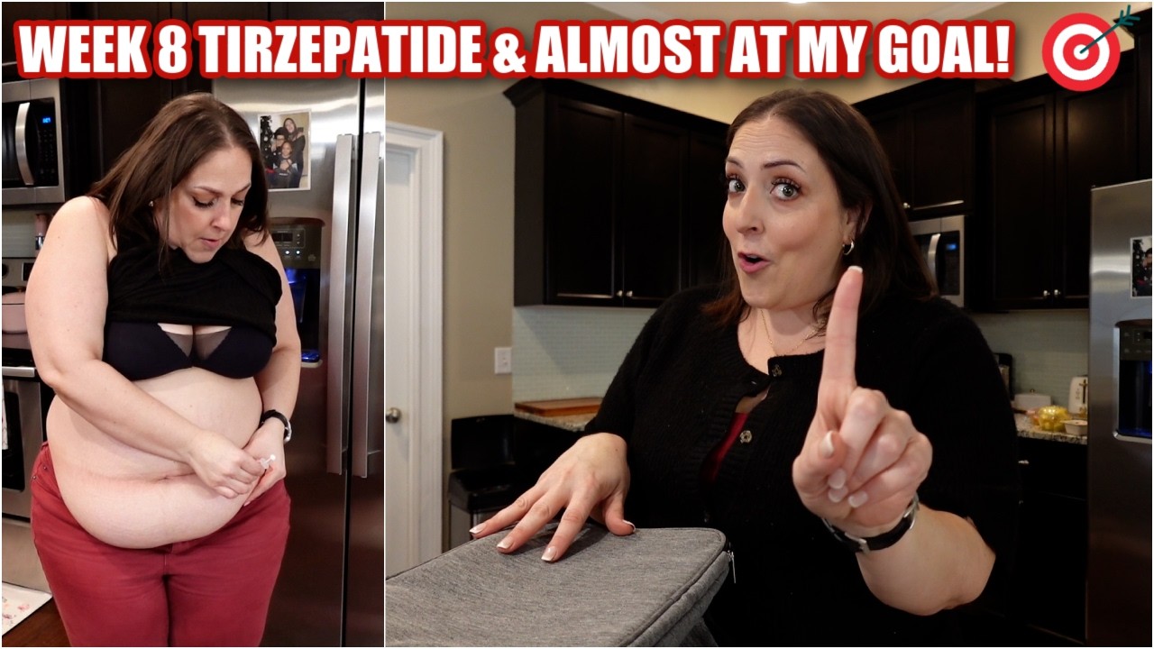 Tirzepatide Week Weigh-In & Meal Prep | GLP-1 Weight Loss Journey