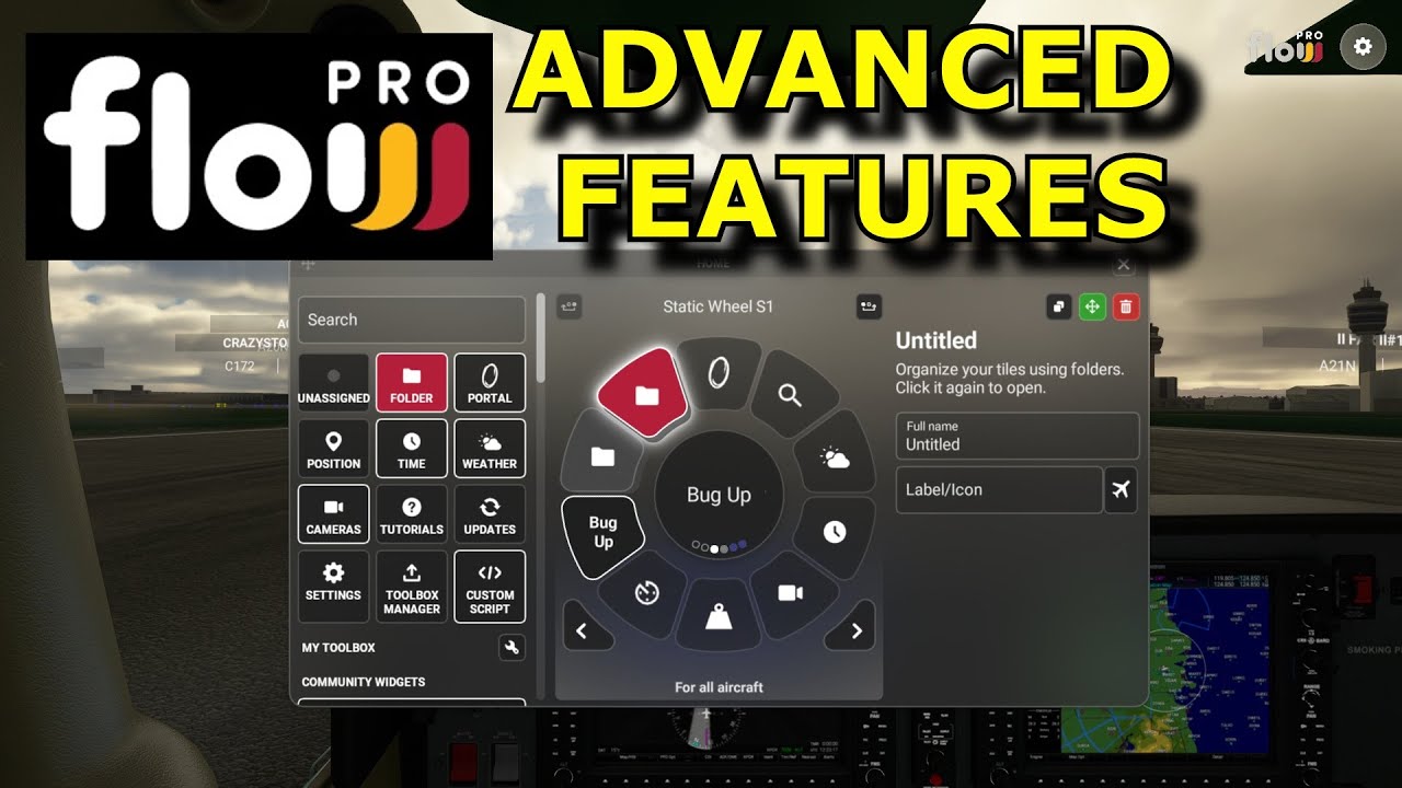 FS2020: //42 Flow Pro: расширенные функции, включая: поиск Otto, папки и добавление пользовательс...