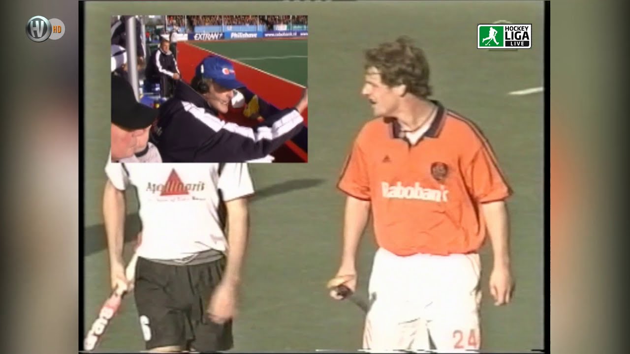 Coaching Bernhard Peters CT Rotterdam Deutschland vs. Niederlande 2:2 2001 Highlights/Bild im Bild