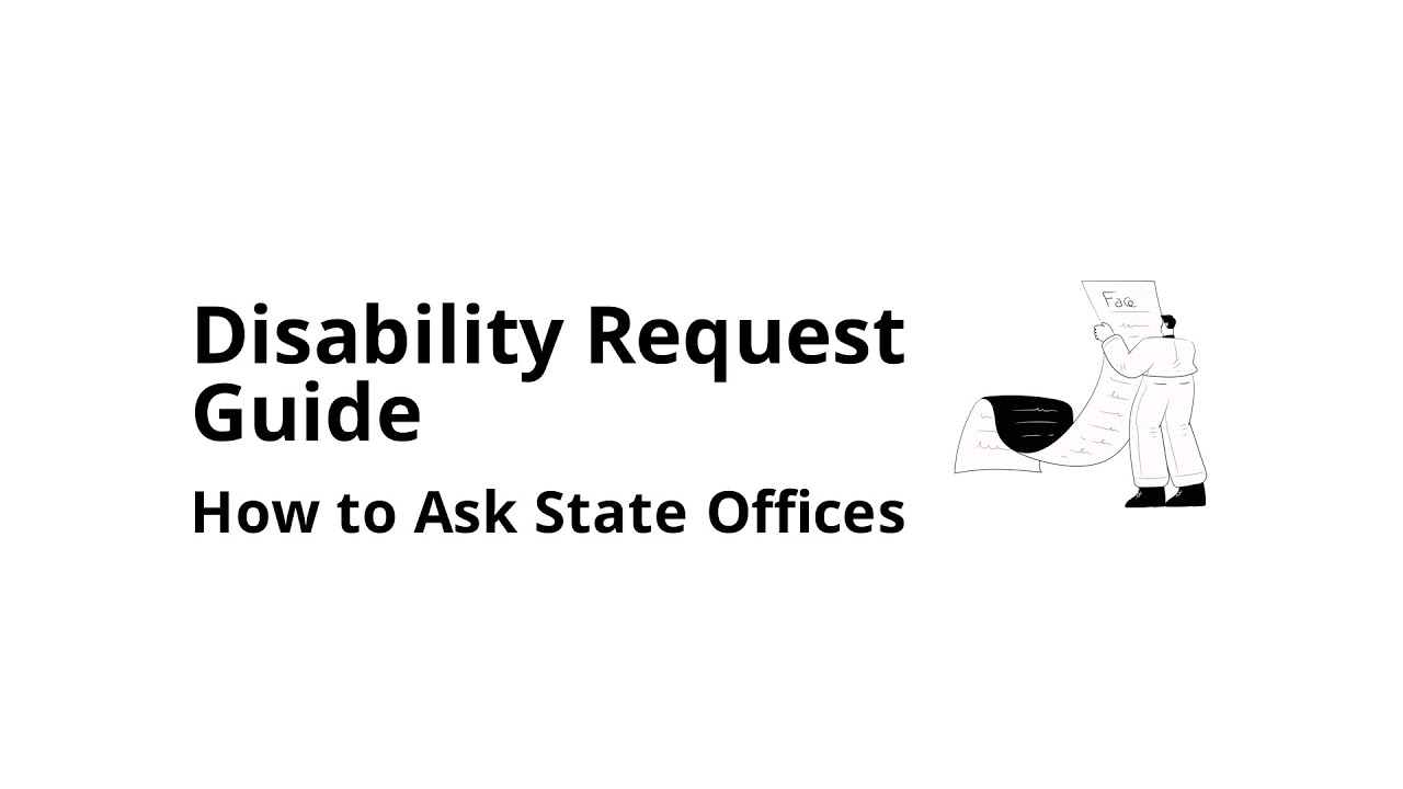 What Is a Disability Accommodation Request to a State Office?