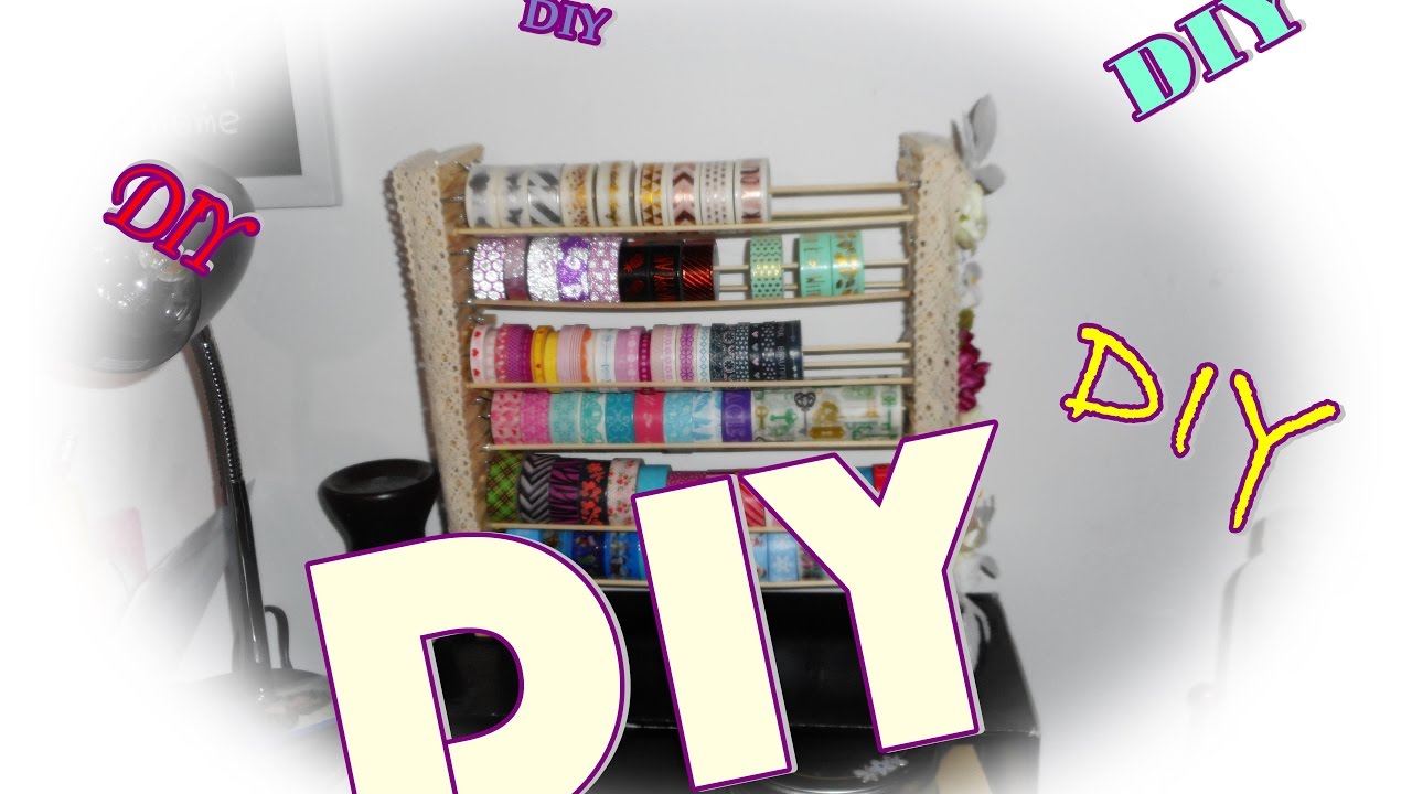 [DIY] Etagère à washi ou masking-tape