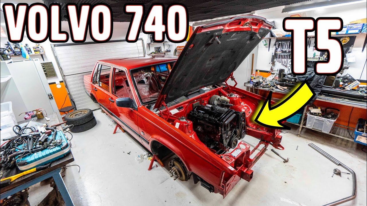 Updates on the Volvo 740 T5 Engine Swap Project || LSD Axle || Roll Cage and more...