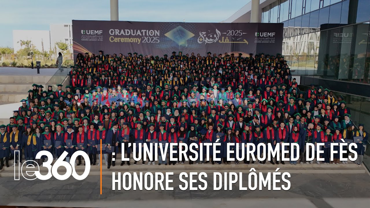 l’Université Euromed de Fès célèbre sa dixième promotion des diplômés