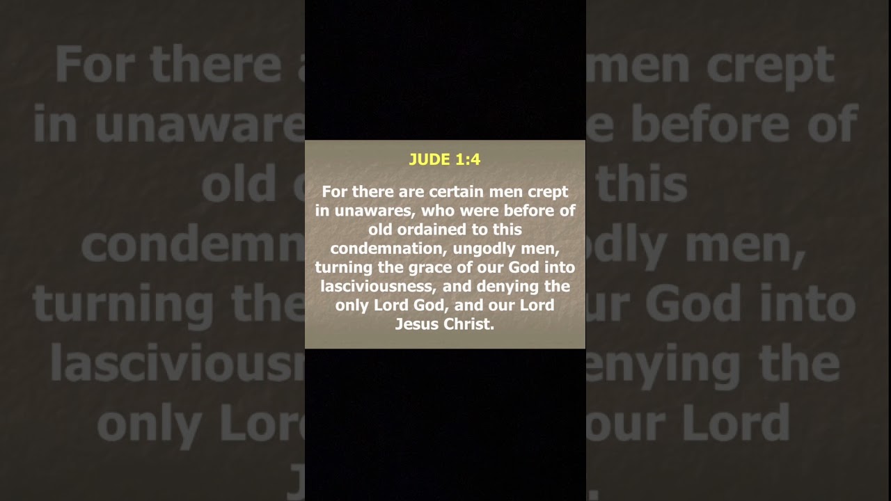 “lasciviousness” true meaning of Jude 1:4.