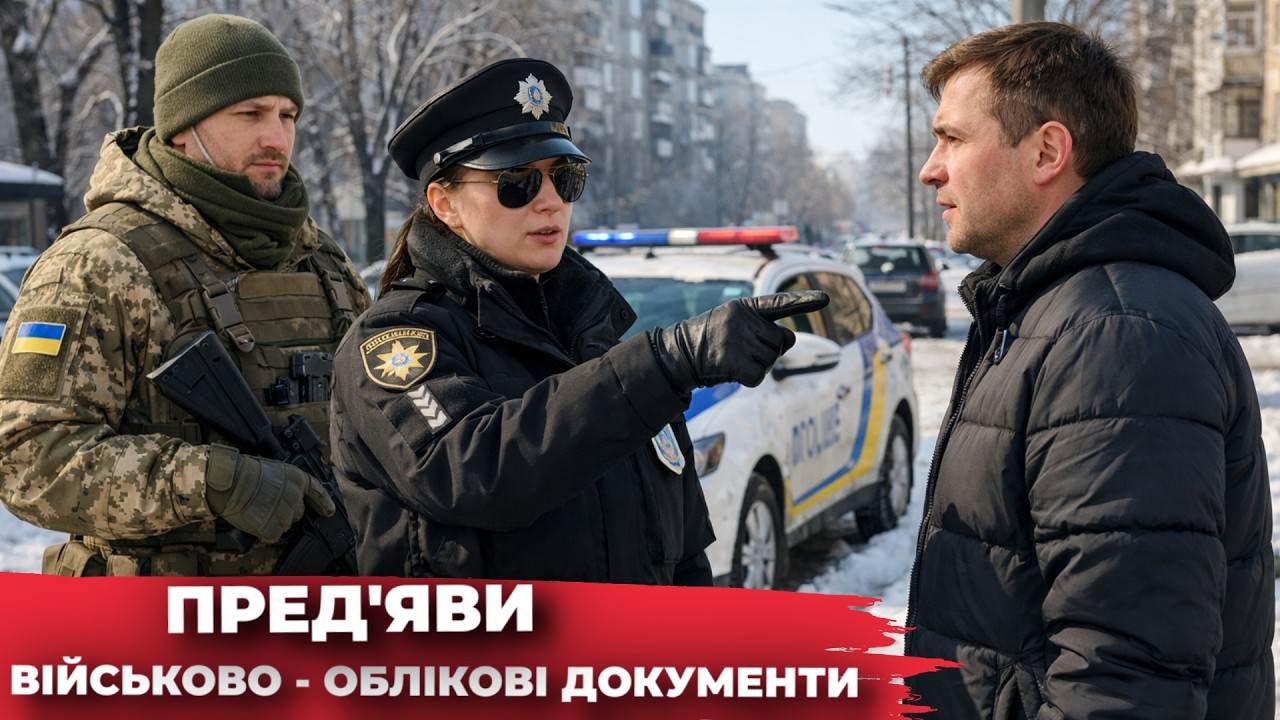 🆘 Поліція та ТЦК перевіряють УСІХ чоловіків 18–60 років на військовий облік