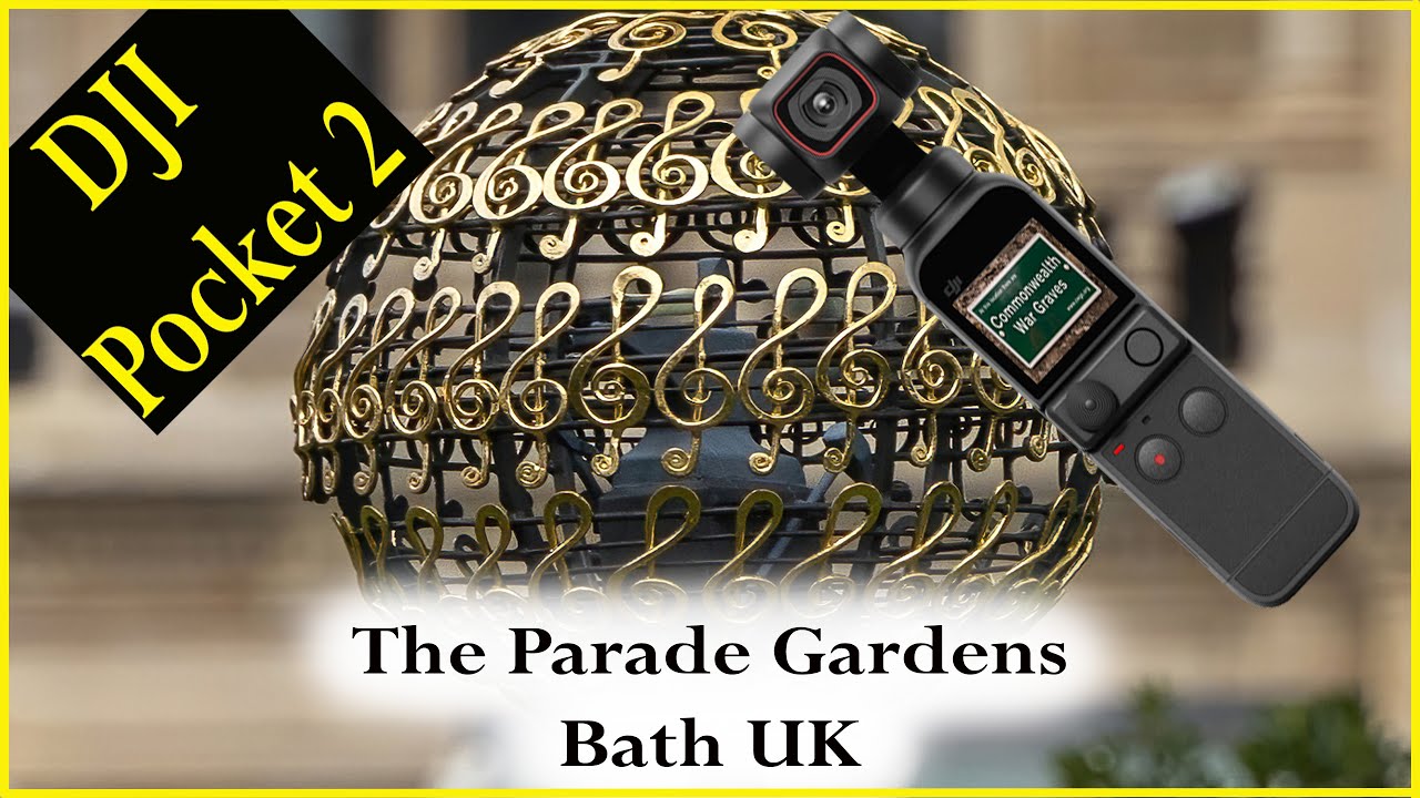 A Walk around The Parade Gardens, Bath UK.  07-02-2022