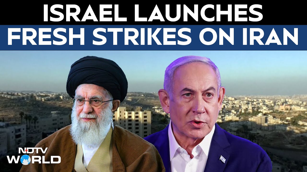 Israel Strikes Iran | Israel Launches Fresh Strikes On Iran After Targeting Nuclear Sites