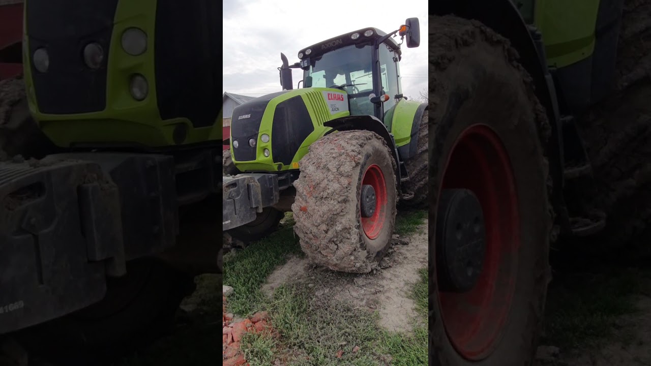 CLAAS AXION 850 самый неудачный 