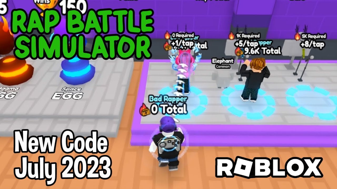 Roblox Rap Battle Simulator New Code July 2023
