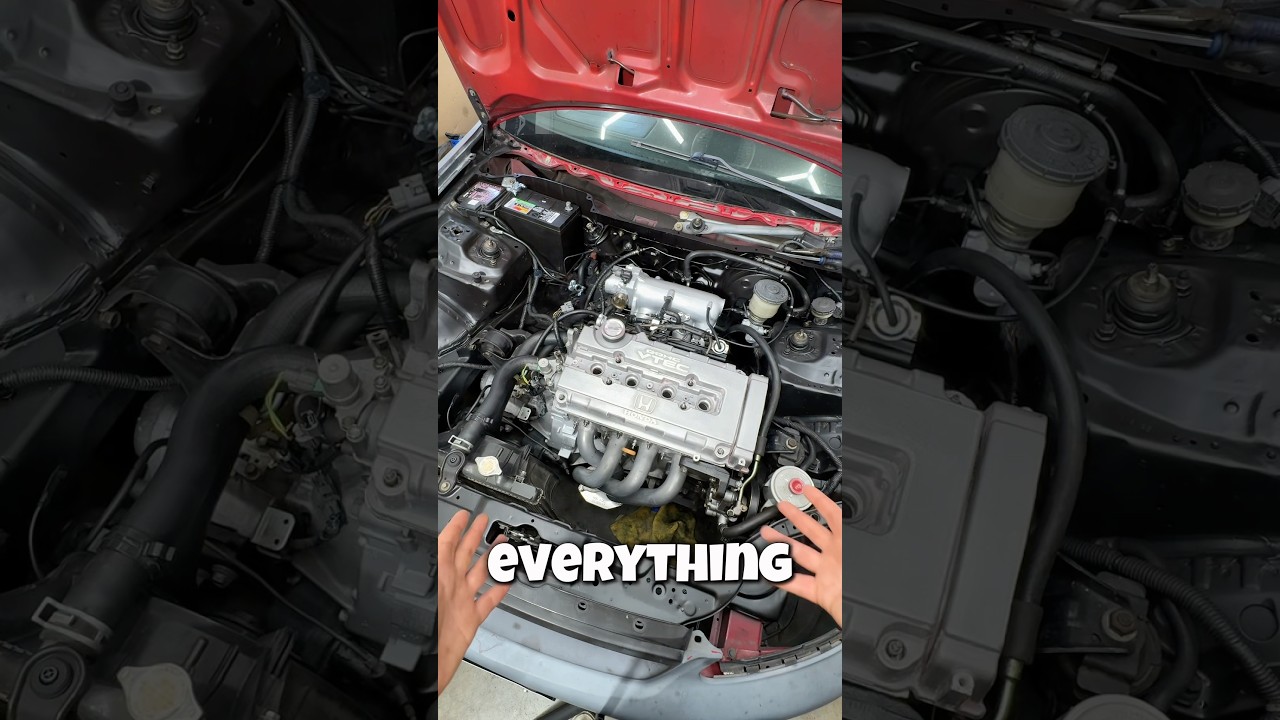 EK CIVIC BUILD GETS A CUSTOM INTAKE!