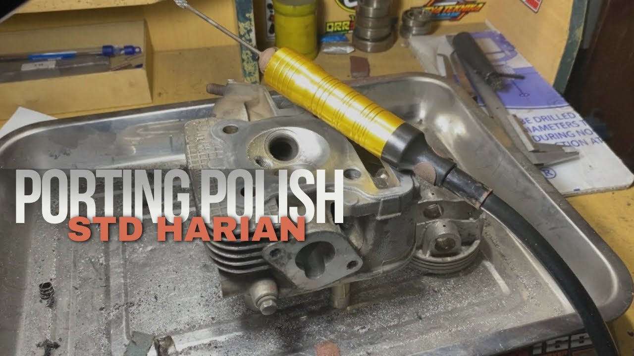 ASAL PORTING BIKIN MOTORMU LOYO❓TEORI DASAR CARA PORTING HEAD 4TAK