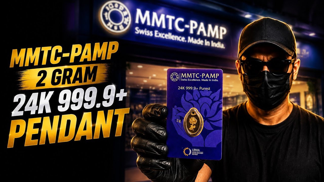 MMTC PAMP 2 GRAM LOTUS GOLD PENDANT REVIEW | DESIGN, PREMIUM, INVESTMENT & BUYING GUIDE