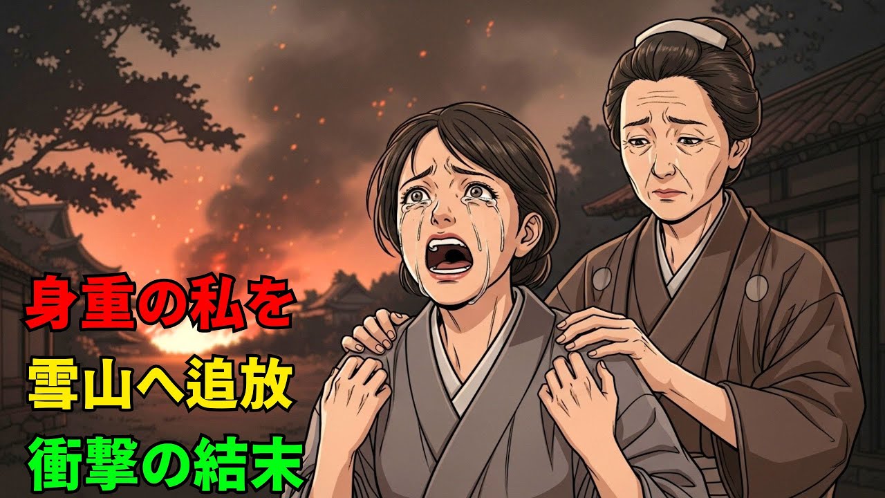 【感動する話】猛吹雪の夜、妊婦を捨てた姑の「悲しき嘘」。塩壺に隠された真実を知り、私は泣き崩れた…| 野談 | 伝説 | 昔話 | 説話 | 民話
