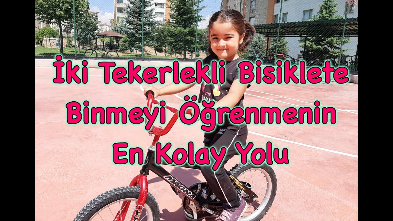 İki tekerlekli bisiklet kullanmayı &ouml;ğretmenin en kolay yolu. #bisiklet #bicycle #bisikleteğitimi