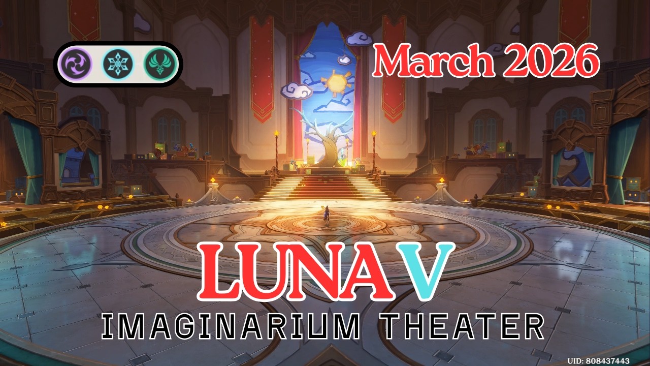 WHAT ARE THESE ELEMENTS LINE UP | Imaginarium Theater Luna V (6.4) | Lunar Mode Walkthrough🌙