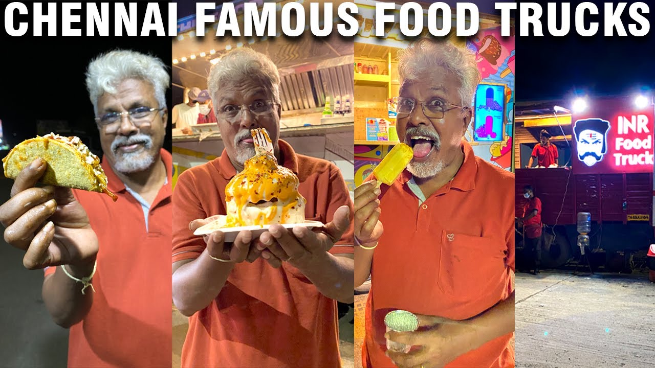 FAMOUS FOOD TRUCK HUNT 🔥😋| Chennai Street Foods!