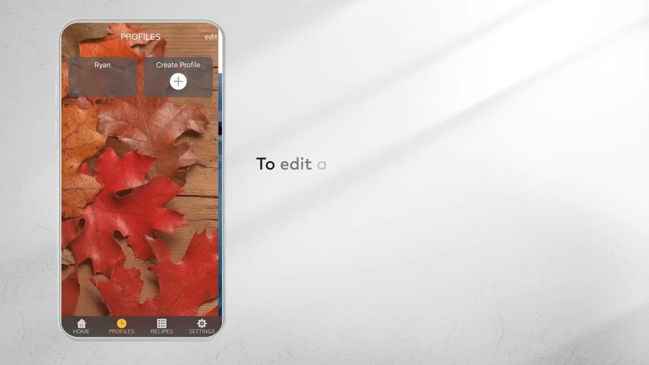 How to create a new Profile on the Heatmiser neo App