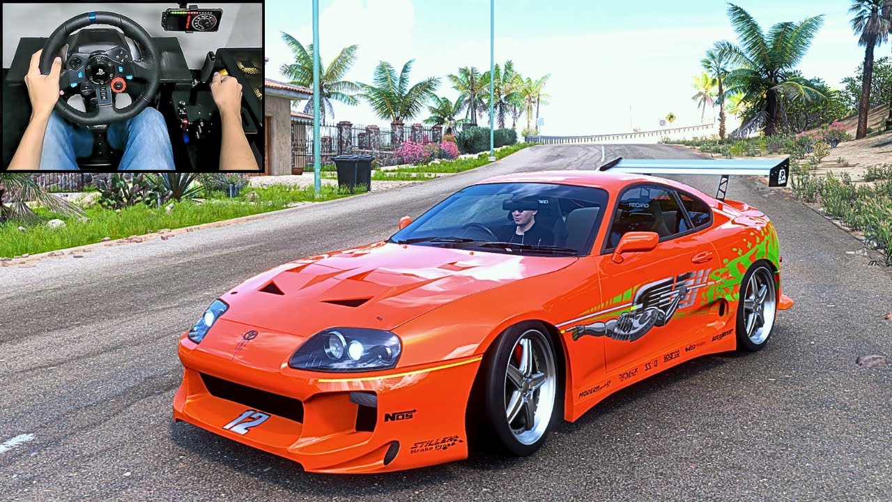 Toyota Supra MK4 (Fast & Furious) | Forza Horizon 5 | Logitech G29 + Shifter | Gameplay