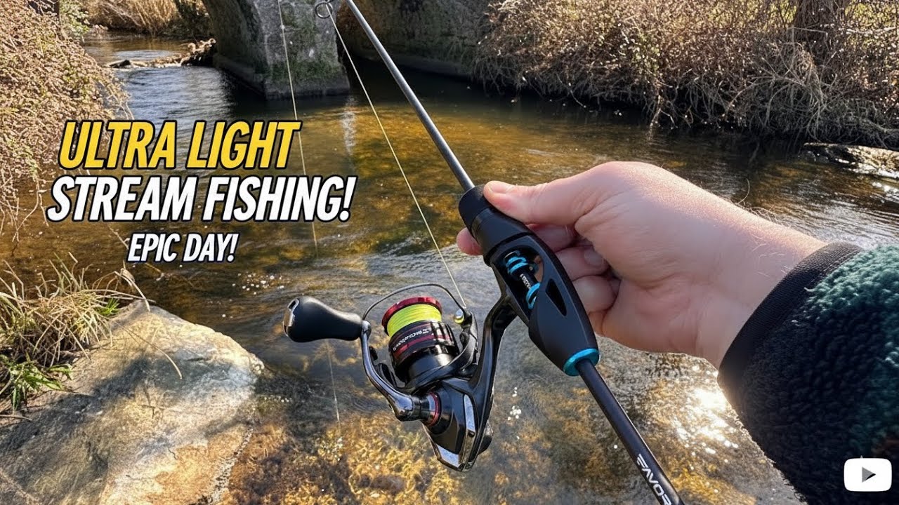 Spinning for Brown Trout in a River | Favorite Arena Rod Review + Wild Catches