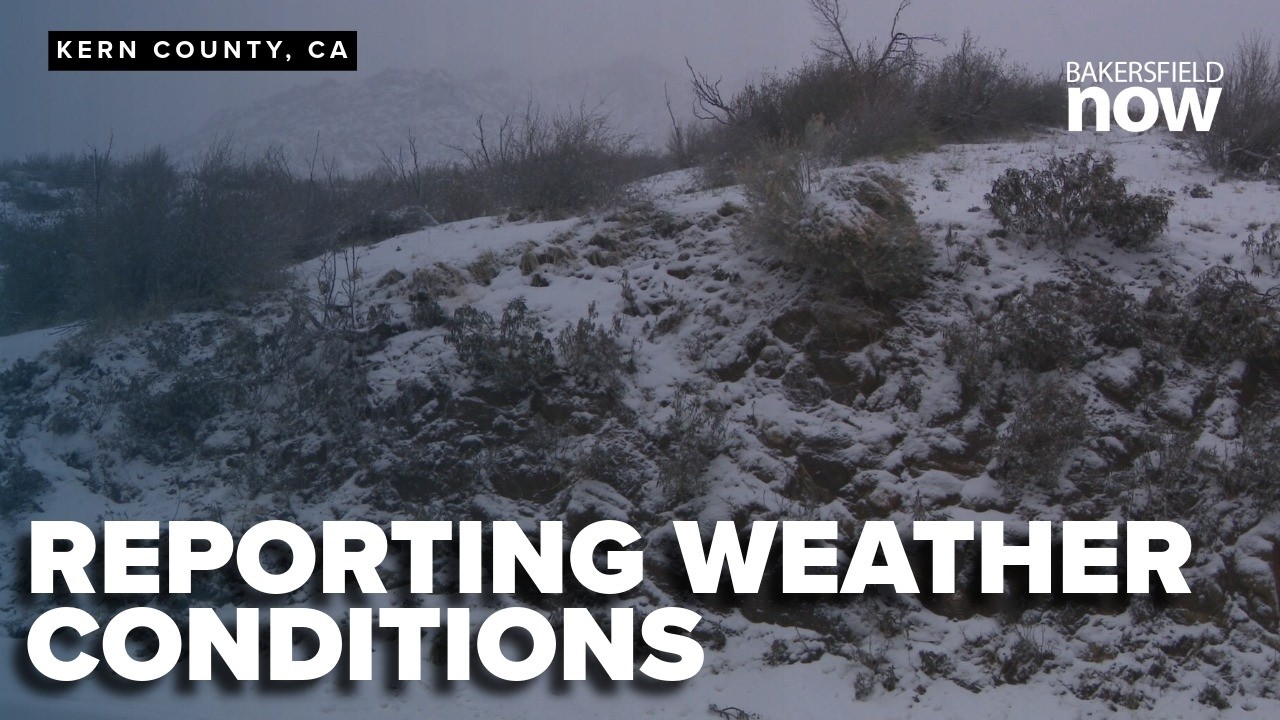 Weather observer helps meteorologists report conditions