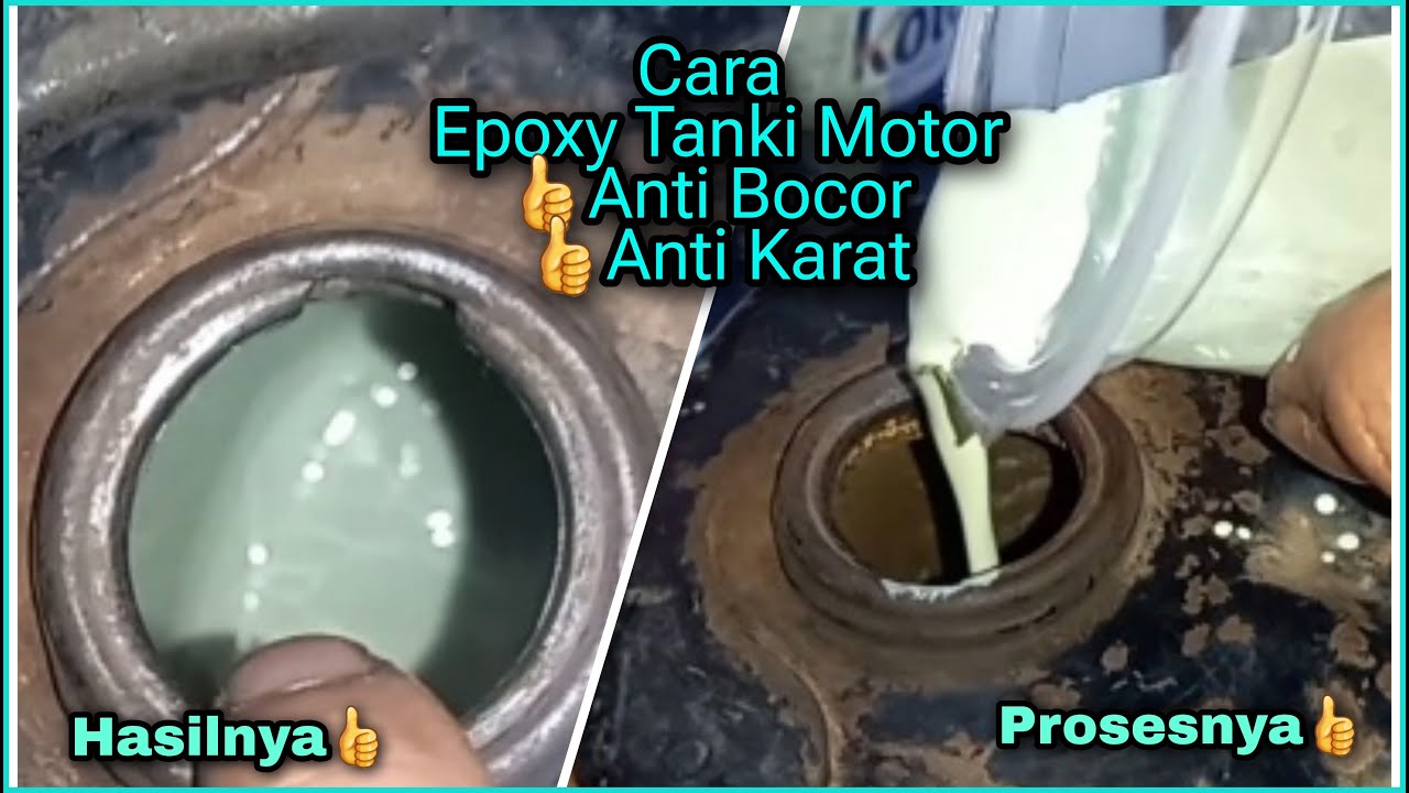 Cara Epoxy Tanki Motor Biar Anti Bocor & Anti Karat