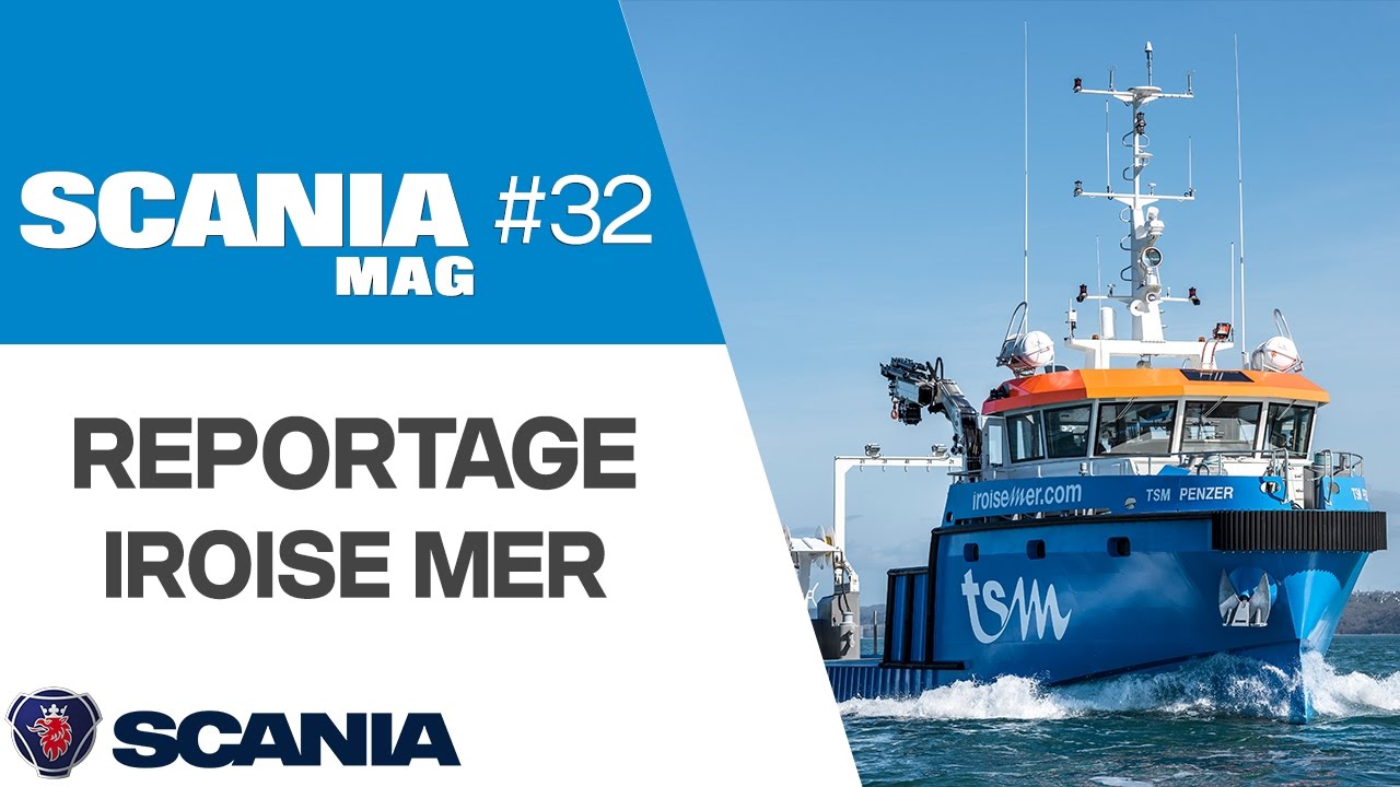 Reportage Scania Mag 32 – Iroise Mer