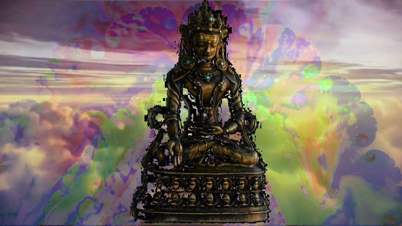 Ratnasambhava Mantra ~ The 'Jewel Born' Yellow Dhyani Buddha ~ OM RATNASAMBHAVA TRAM (chant & bell)