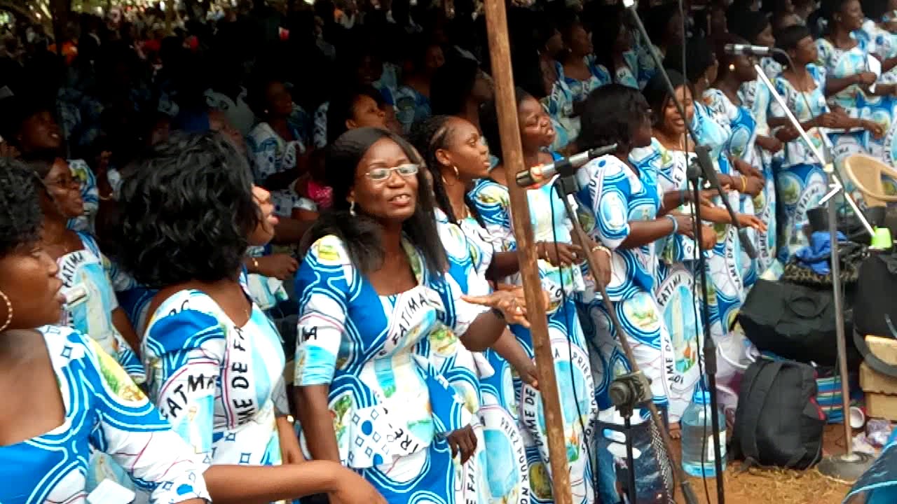 Kovié 2017 Federation des chorale De la Paroisse Notre Dame de Fatima Avedji