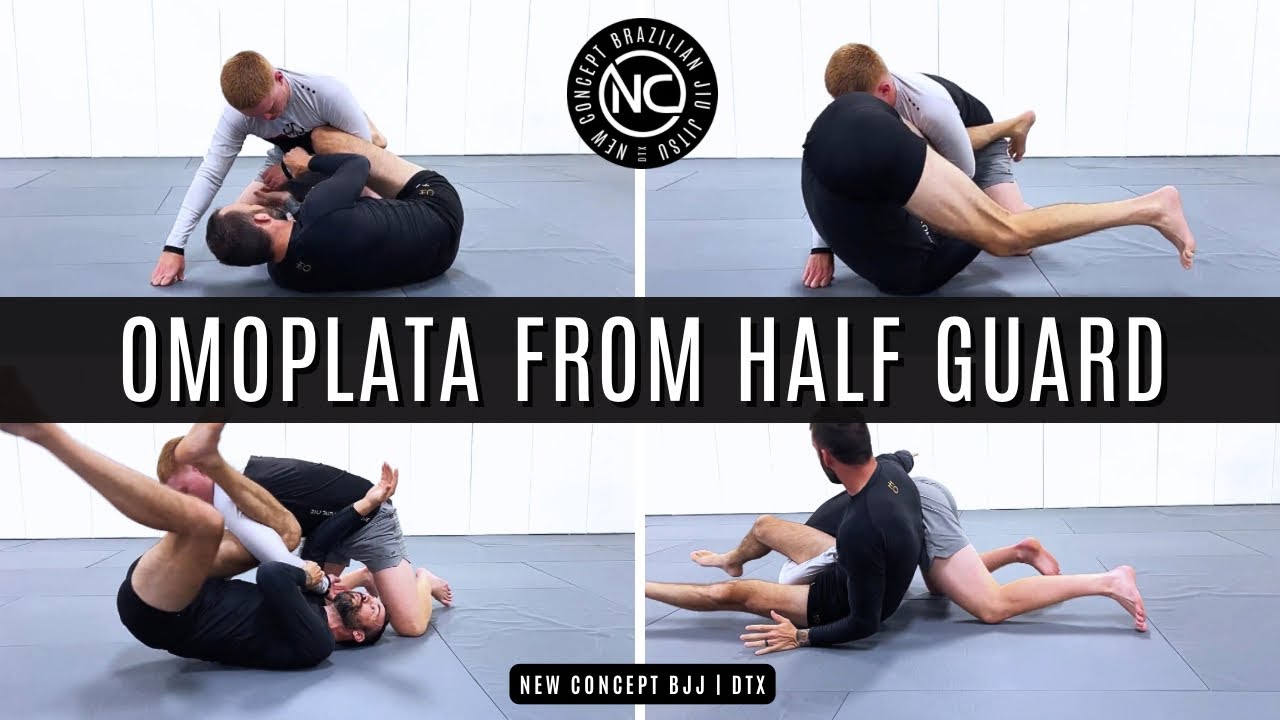 New Concept BJJ | Omoplata from Half Guard | NoGi Coach Caleb Flippin