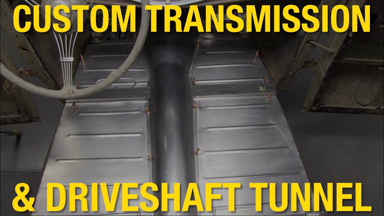 How to Build a Custom Transmission & Driveshaft Tunnel - Ford Model A - Eastwood