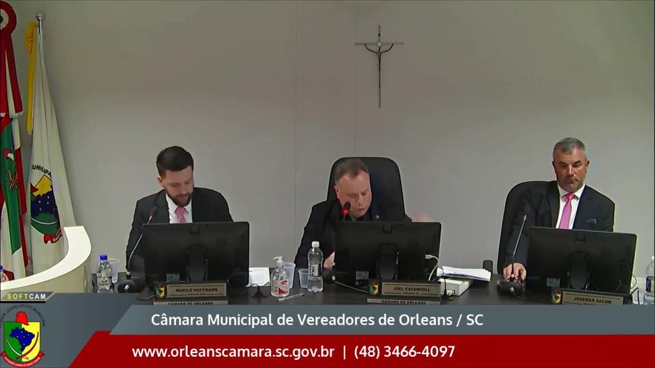 Sessão Ordinária 06/10/2025 - Câmara de Vereadores de Orleans