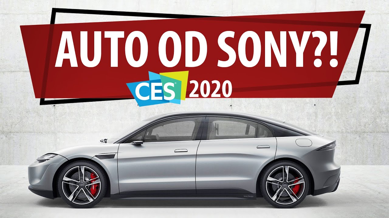 Sony Vision S - samoch&oacute;d przyszłości z Japonii #CES2020