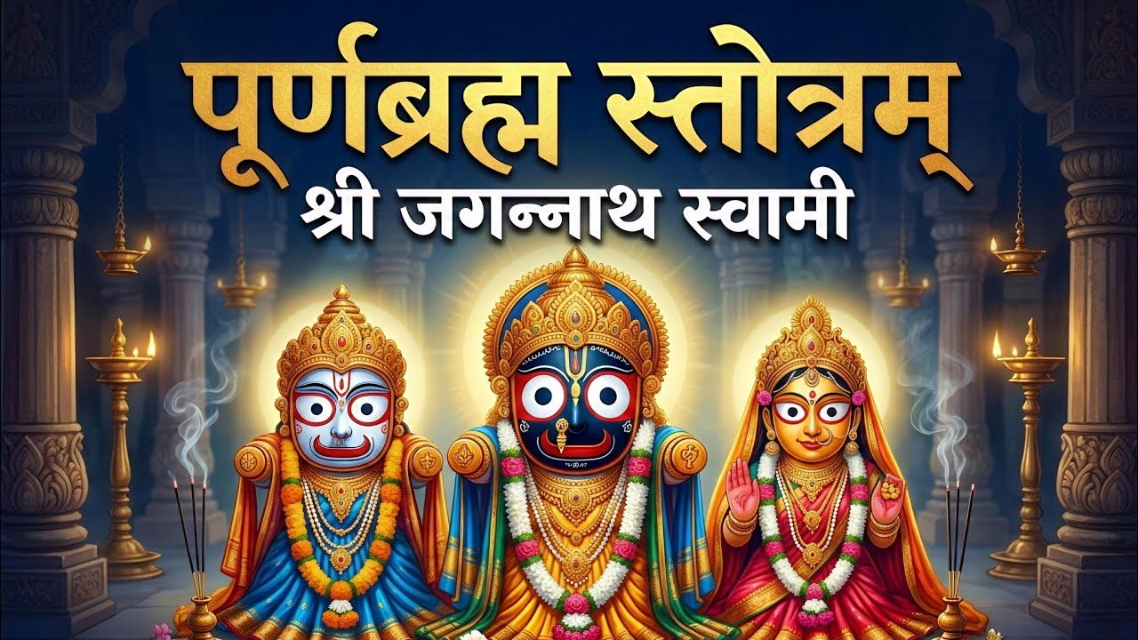 पूर्णब्रह्म स्तोत्रम् - श्री जगन्नाथ स्वामी 🙏 | Purnabrahma Stotram | Murlidhun AI | New Bhajan 2026