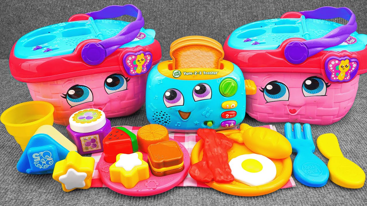 120 Minutes Satisfying Unboxing LeapFrog Toaster & Picnic Basket Playset | Review Toys ASMR