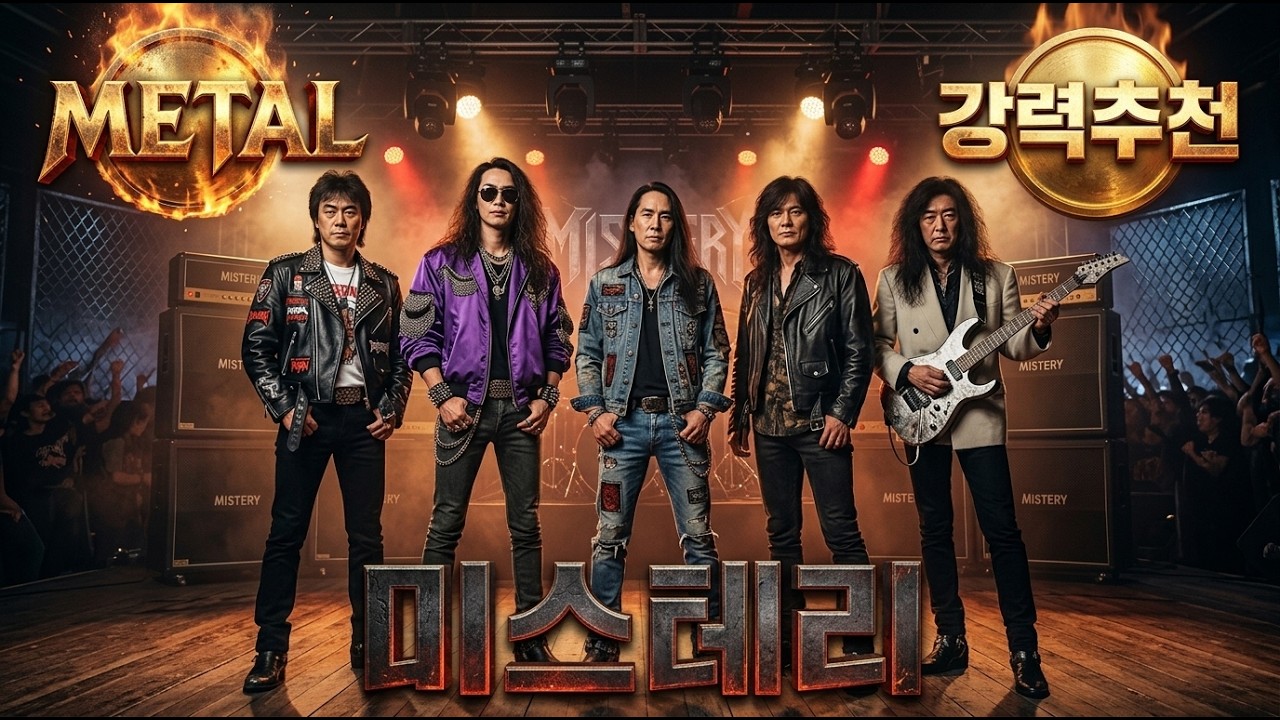 🎸 전설의 테크니컬 메탈 밴드 미스테리(Mystery) 1집 커버 리메이크 Playlist | [AI COVER]
