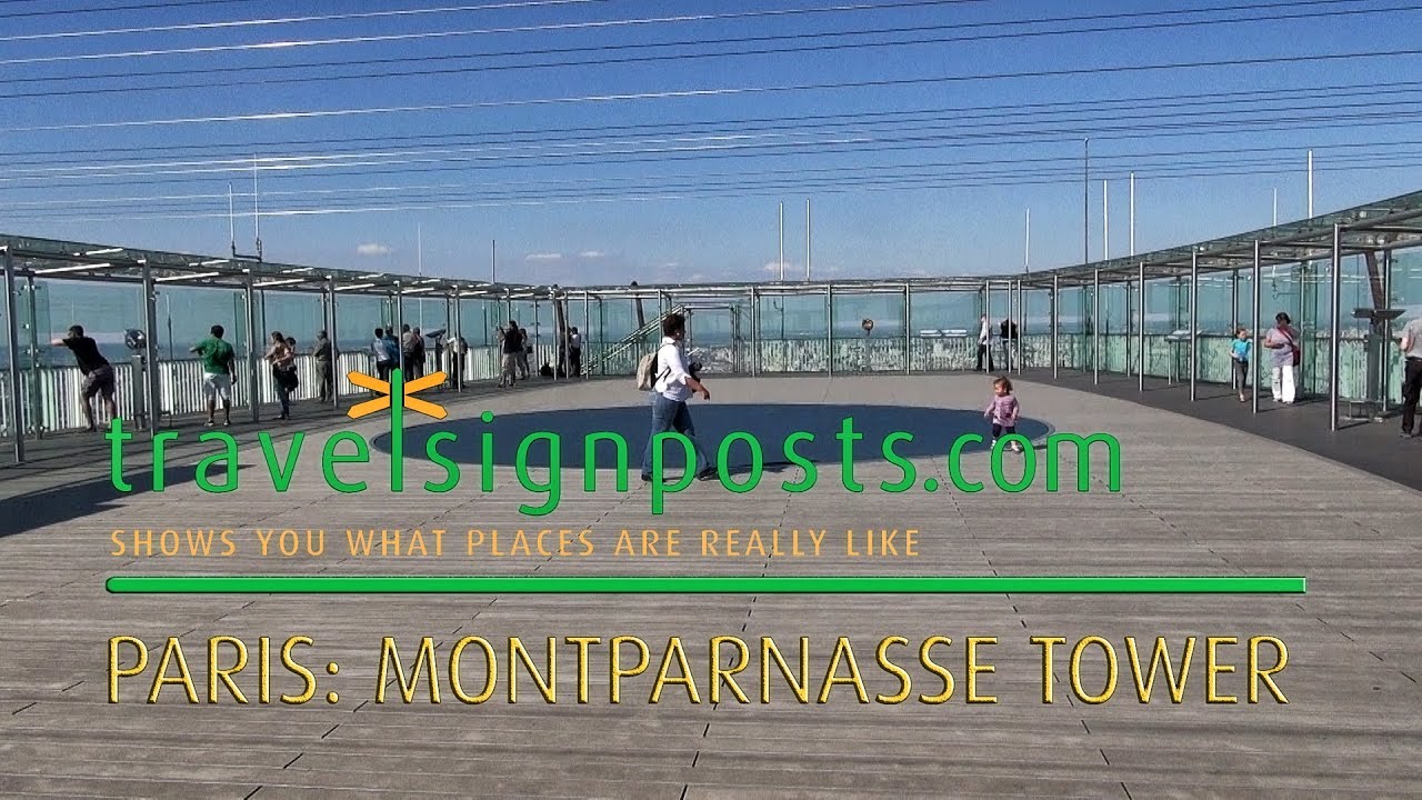 Paris Montparnasse Tower: Windy On Top But Great Views!