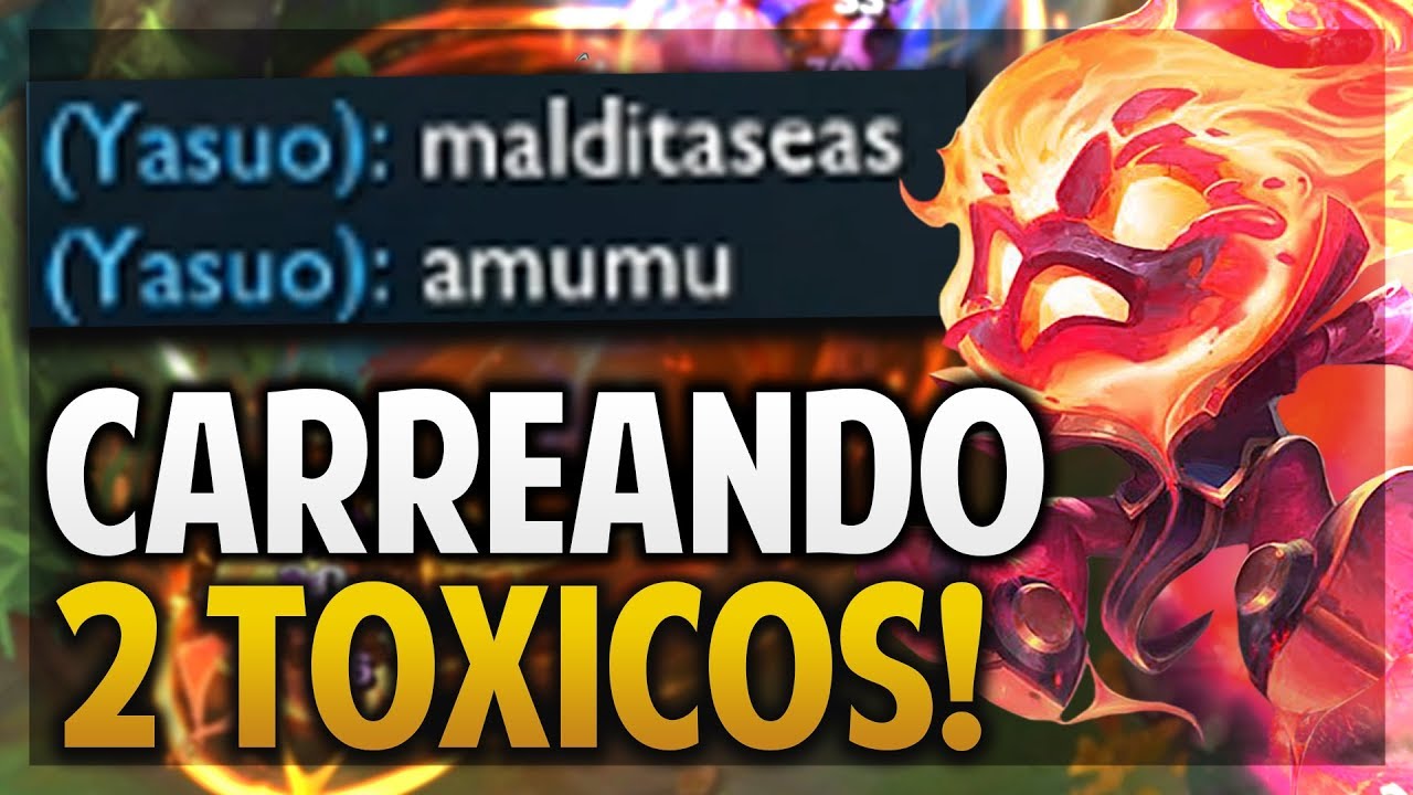 ¡CARREANDO A 2 TÓXICOS CON MI NUEVA BUILD! | AMUMU JUNGLA | League of Legends
