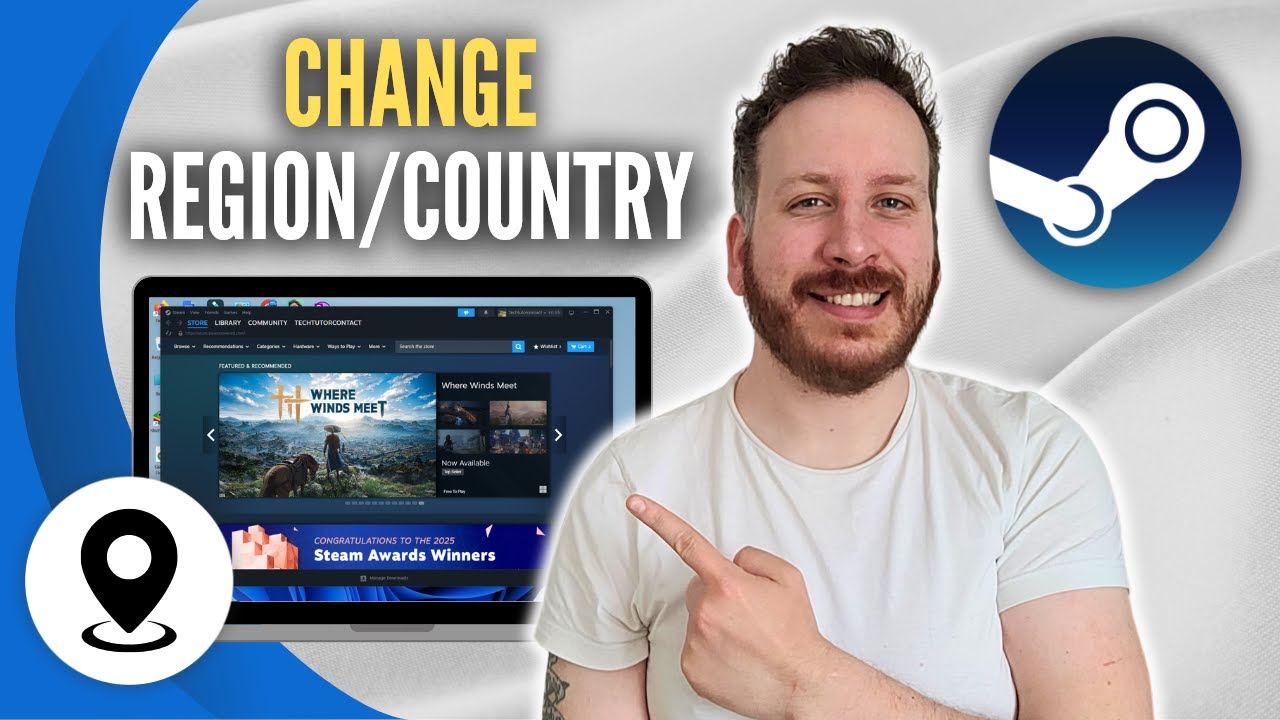 How To Change Steam Region or Country