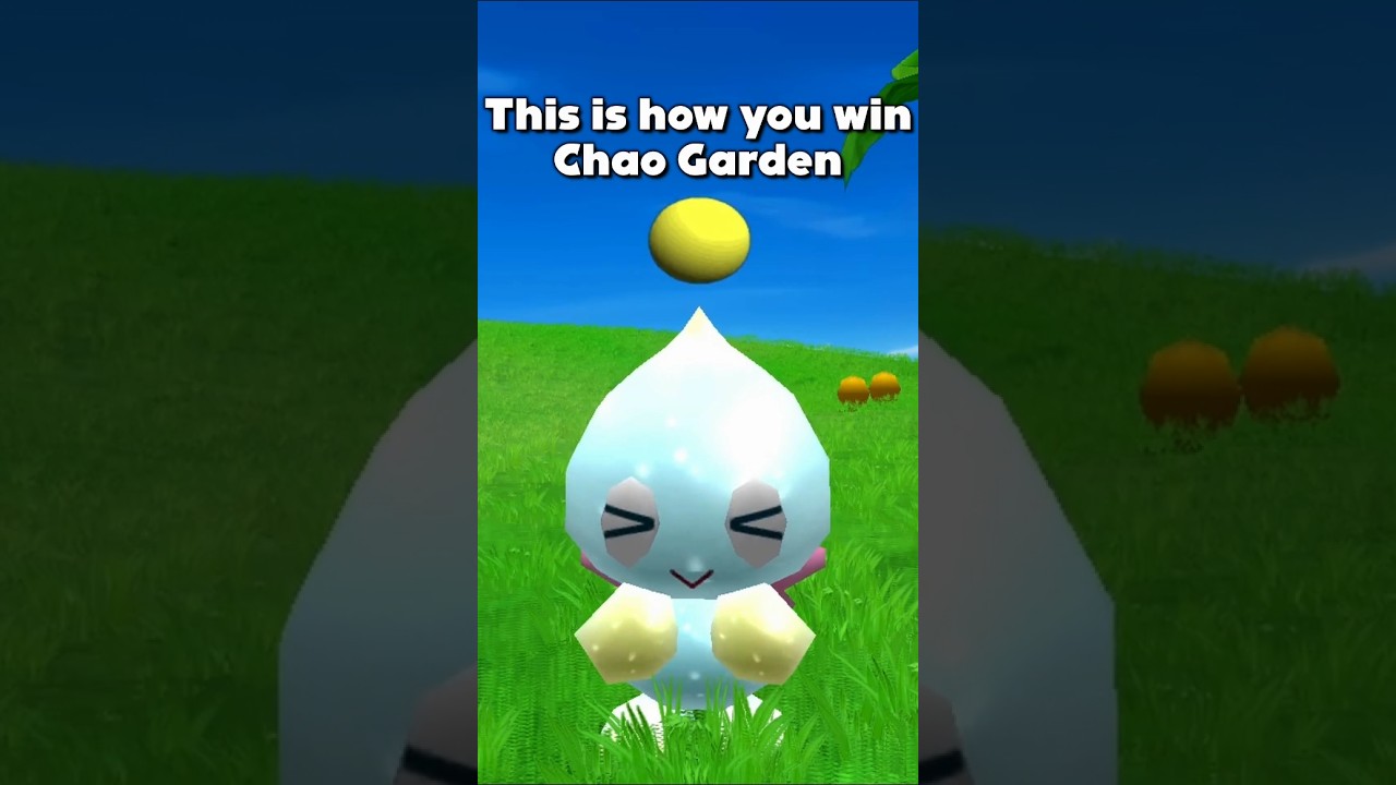 How to win Chao Garden
