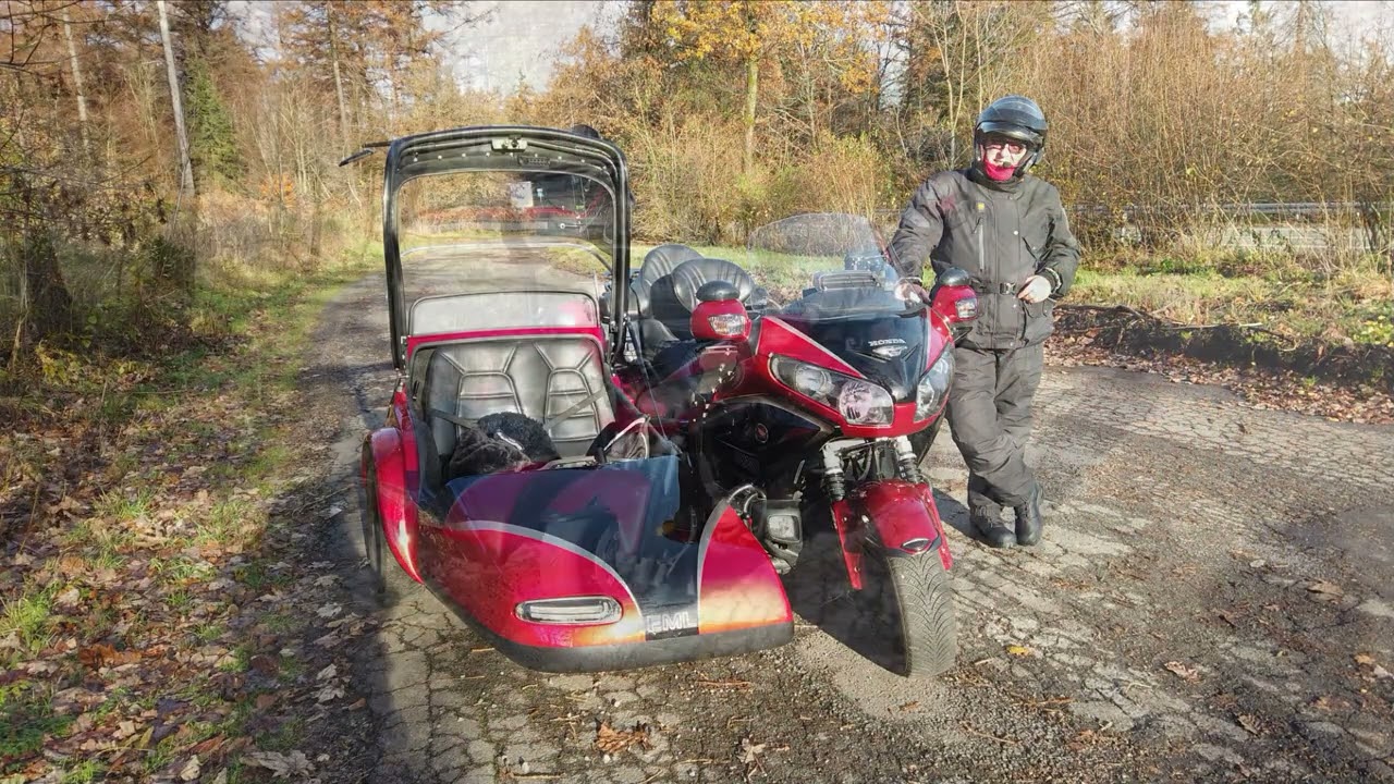 GoldWing GL 1800 EML GT2001 Gespann - Bergische/Biggesee Rund am 22.11.2023...