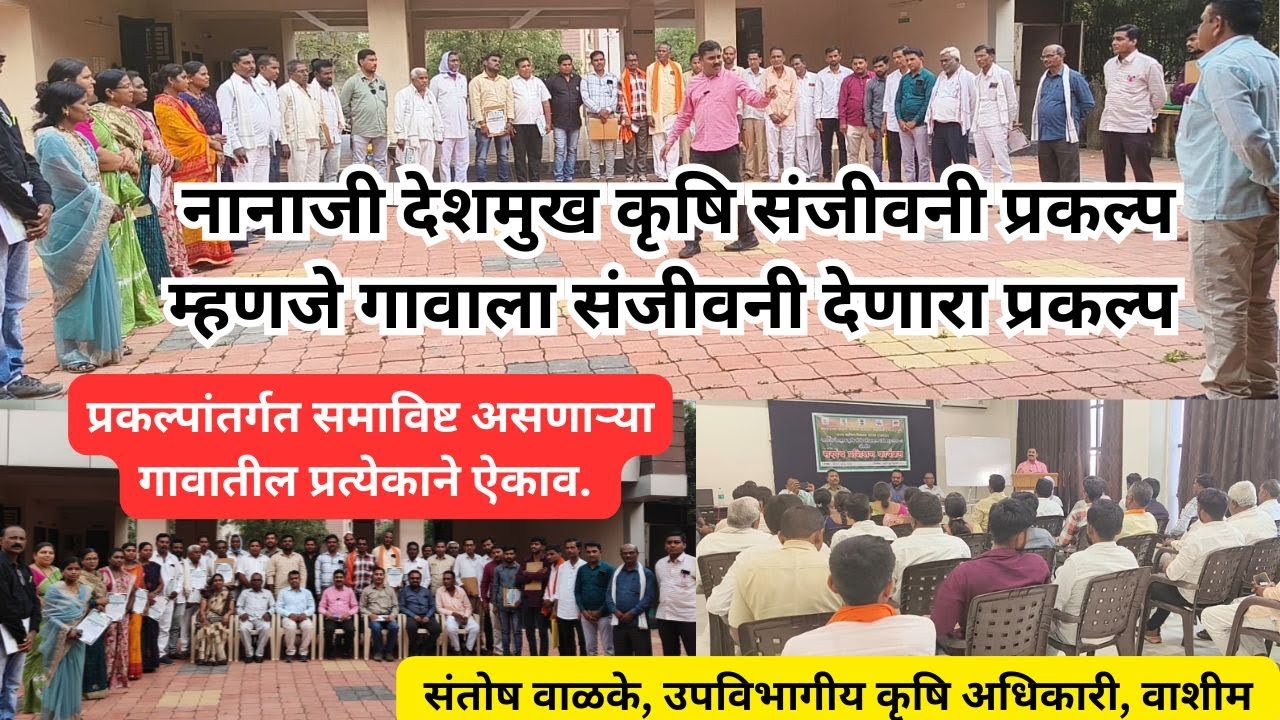 नानाजी देशमुख कृषी संजीवनी प्रकल्प म्हणजे गावाला संजीवनी देणारा कल्पवृक्ष