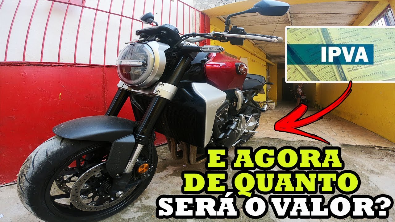 IPVA, EMPLACAMENTO 2021 DA NOVA CB100R - QUANTO SERA?