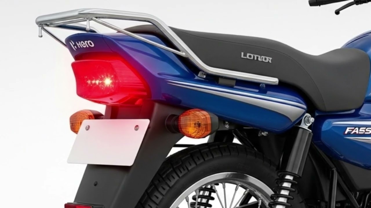 2026 Hero Passion ओल्ड मॉडल – क्लासिक 100cc कम्यूटर बाइक (ब्लू कलर)