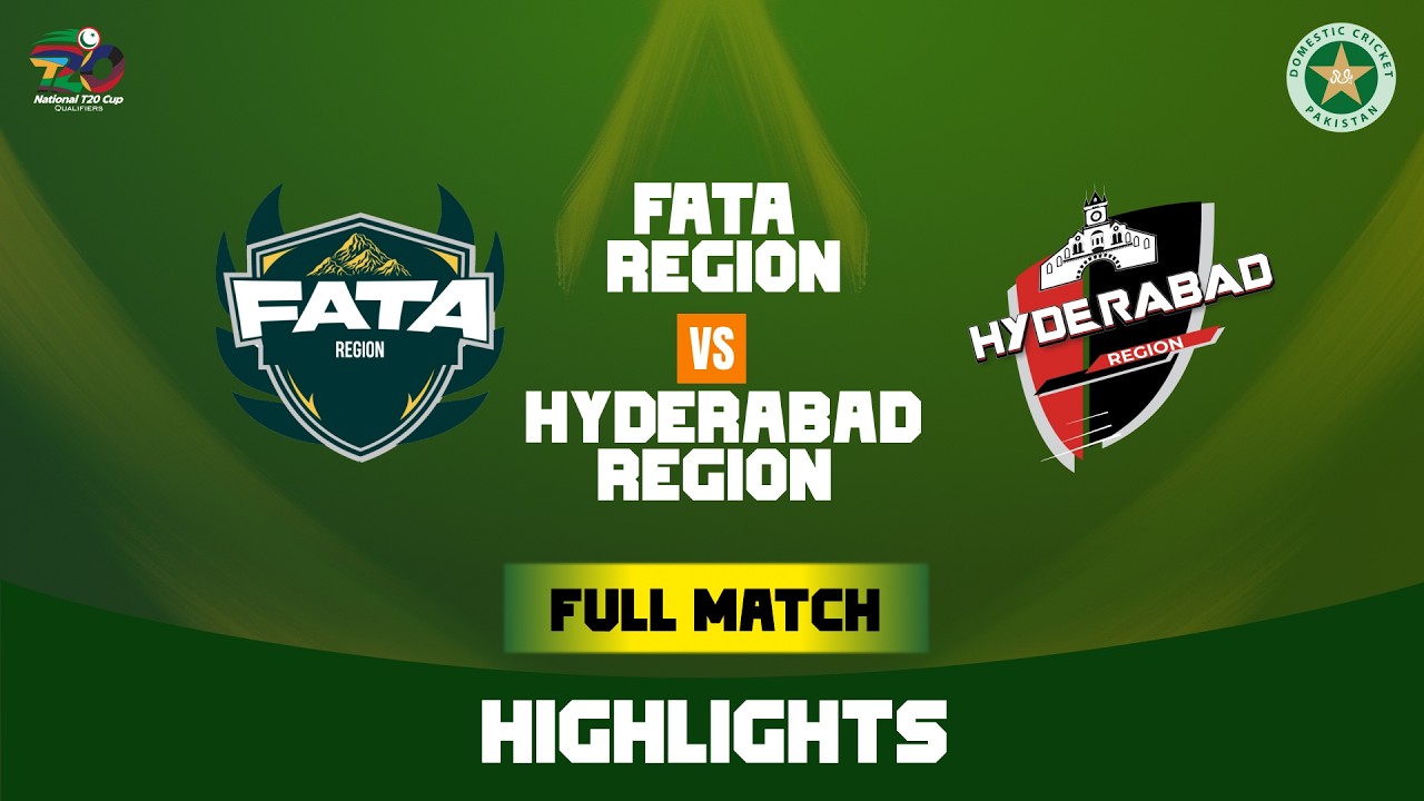 Full Highlights | Hyderabad vs FATA | ABS Developers National T20 Qualifier | Match 15 | MZA1H