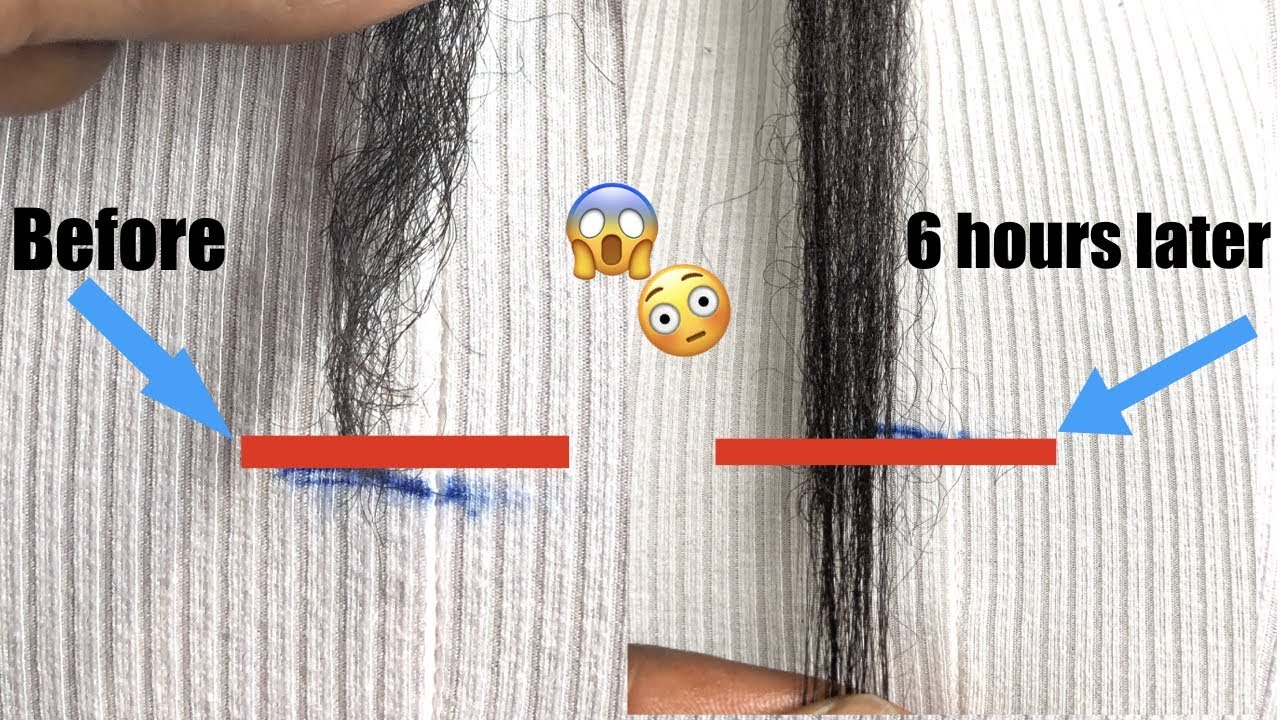 2-4 дюйма ЗА НОЧЬ!!!! как заставить волосы вырасти длиннее!!!