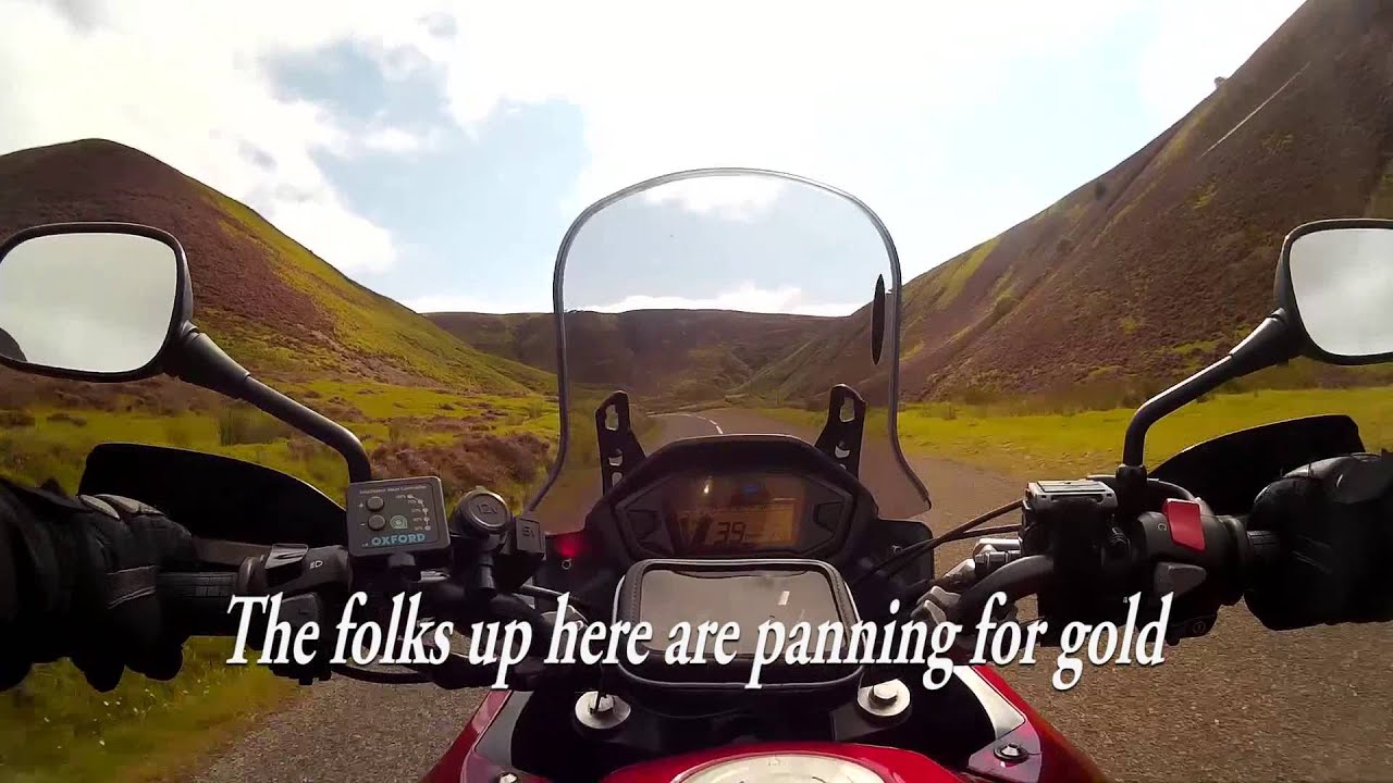 Mennock Pass. (Honda CB500X)