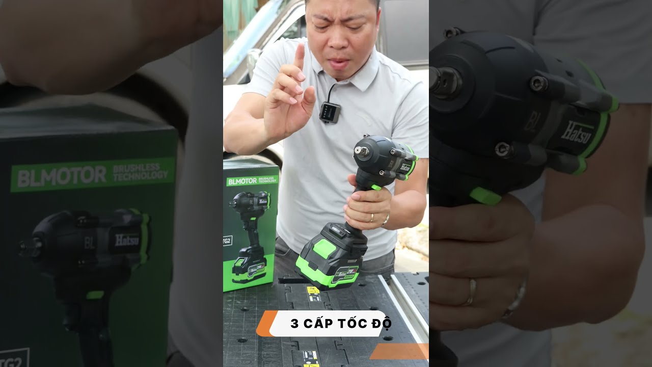 Bulong lực siết khủng của Hatsu 1200Nm M&atilde; 32TGen2 c&oacute; thể l&agrave;m được những g&igrave; ? #bulong #hatsu #tools