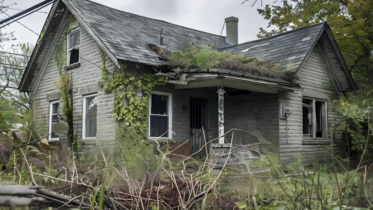A young man renovated an old hous for $5 000 _Renovation of balcony！